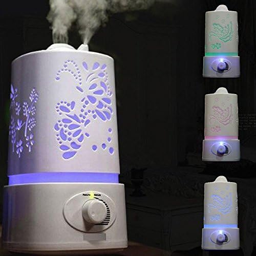 EAWELL 1500ML 1.5L Ultrasonic Air Humidifier LED Color Changing Aroma Oil Diffuser (Dragonfly)