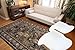Generations Traditional Panel Squares Persian Area Rug, 2' x 3', Black