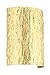 Besa Lighting 7090GF-LED-SN 1X6W GU24 Tamburo 8 LED Wall Sconce with Stone Gold Foil Glass, Satin Nickel Finish