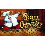 Apache Mills 60-122-0138-18X30 Cushion Comfort Running Chef Kitchen Mat, 18 inch by 30-Inch