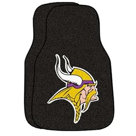 Fanmats NFL 2 - Pc. Carpet Car Mat Set by SUV Tailgate