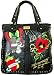 NWT $250 Authentic Ed Hardy Bella Large Tote HandBag Black Purse