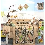 SoHo Camoflage Dinosaur Crib Nursery Bedding 10 Pieces Set