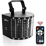 Laluce Stage Light with 27W 9 Colors Effect Lighting by Remote Control and DMX512 for Party Disco Club KTV DJ Venues (Metal Casing)