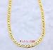 Followmoon Cool 18K Gold Plated Necklace Chain Link For Mens Jewelry