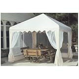 King Canopy 10' x10' Garden Canopy with Screened Sidewalls