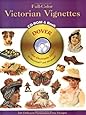 Full-Color Victorian Vignettes CD-ROM and Book (Dover Pictorial Archives)