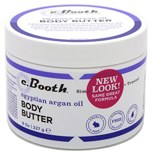 C.Booth Egyptian Argan Oil Body Butter 8oz Jar