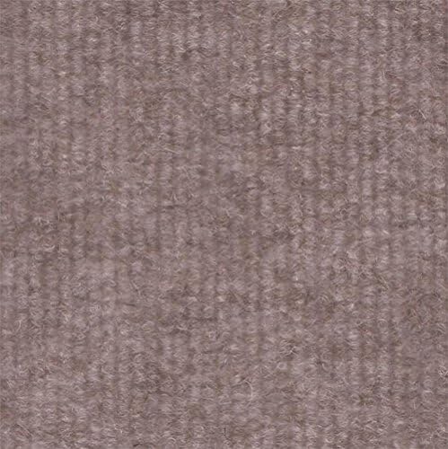 Durasquares DSRT1818 Single Rib Indoor Carpet Tile, 18" L x 18" W, Taupe, 12 Tile per Case