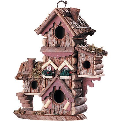 CHEAPEST Gingerbread Style Birdhouse Avian Bird House Condo
