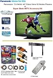 Brand New Panasonic TC-P46S2 46 1080p S2 Series Plasma HDTV With "Super Sleek Viera HD Accessory Kit Includes With "The Super Sleek HDTV Accessory Kit" Includes Professional Super Sleek & Slim Flat Mount + (2) 6FT Hdmi 1.3B Cables, 6FT Audio Interconnect