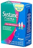 Systane Ultra Lubricant Eye Drops, one-5mL Bottle and one-10mL-Bottle