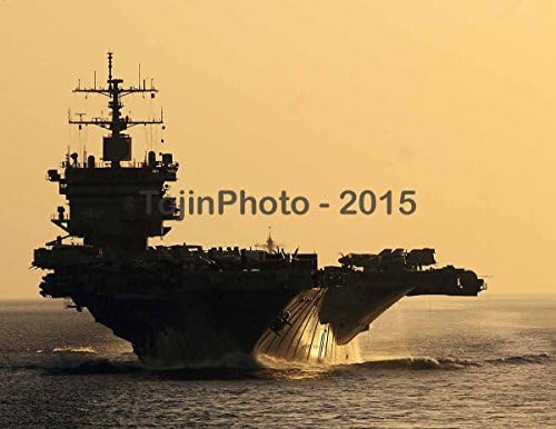 SS Enterprise (CVN 65) transits back to its homeport (8.5 x 11)