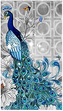 Abill Chinese Style Diamond Cross Stitch Kits Peacock 12.6"*17.7"