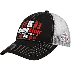 Chase Authentics Joey Logano Black-Gray Twill Pit Adjustable Hat