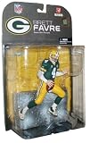 McFarlane's Sportpicks NFL 6 Inch Tall Football Player Figure - #4 Green Bay Packers Brett Favre with Display Base