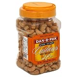 Review Dan-D-Pak  / Dan-D-Pak Unsalted Cashews, 16-Ounce Jars (Pack of 6)