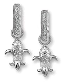 Quilted Fleur de Lis Charms