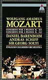 Mozart: Piano Concerti 7 (3 Pianos) & 10 (2 Pianos) [VHS]