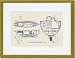 Gold Framed/Matted Print 17x23, The Windward-Accom