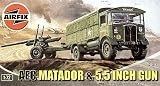 Airfix A01314 1:76 Scale Matador and Gun Military Vehicles Classic Kit Series 1 - B0009E36MG