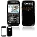 New SnapOn Phone Cover for AT&T Nokia E71X E71 Black Protector Case [Beyond Cell Packaging]