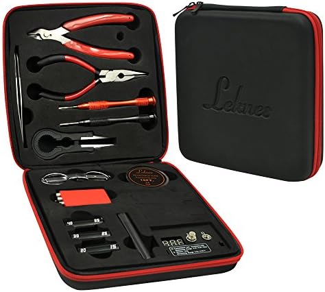 Leknes DIY Kits Tool Sets with 6-in-1 Coil Jig Coil Master Kits, 11-Piece
