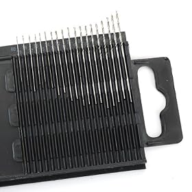 Drill Set, Wire Gauge Size, 20 Pieces