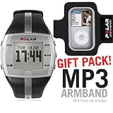 Polar 99039722 FT7M Black Silver with MP3 Armband Review