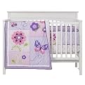 Tiddliwinks Butterfly Medallion 3 Pc Bed Set