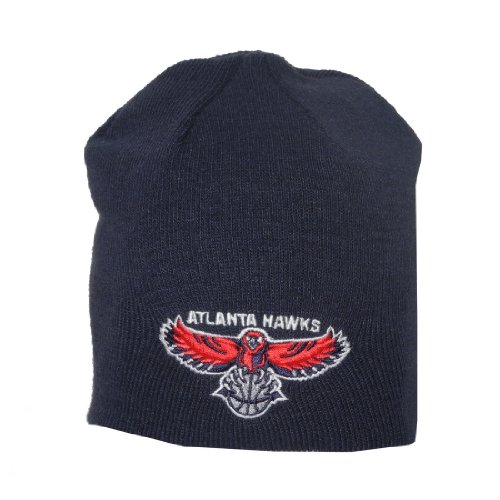 Adult NBA Atlanta Hawks Warm Ski & Skate Beanie / Winter Hat - One Size Fits All - Blue
