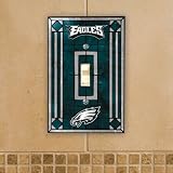Philadelphia Eagles - NFL Art Glass Single Switch Plate Cover