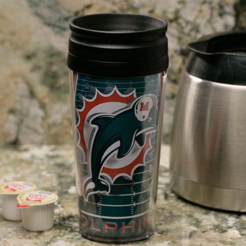 Miami Dolphins Insulated Travel Mug