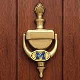Michigan Wolverines Memory Company Brass Door Knocker NCAA College Athletics Fan Shop Sports Team Merchandise