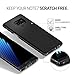 Spigen Thin Fit Galaxy Note 7 Case with SF Coated Non Slip Matte Surface for Excellent Grip for Galaxy Note 7 2016 - Black