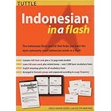 indonesian in a flash kit volume 1 tuttle flash cards