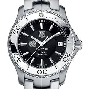 Harvard University TAG Heuer Watch - Men's Link with Black Dial at M.LaHart