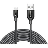 Anker PowerLine+ Micro USB (10ft) The Premium, Fastest, Most Durable Cable [Kevlar Fiber & Double Braided Nylon] for Samsung, Nexus, LG, Motorola, Android Smartphones and More