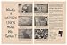 1954 Western Union Telegraph Private Wire System 2-Page Print Ad