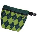 Jaci's Gem Collection By Luco Sport Emerald Argyle Golf Tee Bag