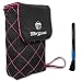 Black/Pink Carrying Case for the all-new FujiFilm FinePix Z30 Digital Cameras ***Includes Cleaning Brush