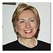 Hillary Clinton Color Box Canvas Print Gallery Wrapped
