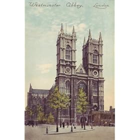 Pack of 8 Stickers English Church London Westminster Abbey LD50