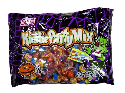 Shari Candies Kiddie Party Mix, Halloween Pack, 40-Ounce Bags (Pack of 4) by Candy Mixes