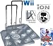 2 x Wii Dance Dance Revolution DDR iON Arcade Metal Dance Pad with Handle Bar + Dance Dance Revoluti