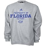 adidas Florida Gators Ash Property Staple Crew Sweatshirt