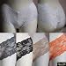 Soft Stretch Lace Boyshort in Plus Sizes Black White Grey Beige or Orange