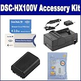 Sony DSC-HX100V Digital Camera Accessory Kit includes: ZELCKSG Care & Clean ....