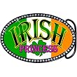 Austrian Crystal Oval Irish Princess Belt Buckle