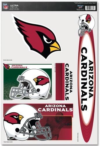 Arizona Cardinals Ultra Decal 11x17
